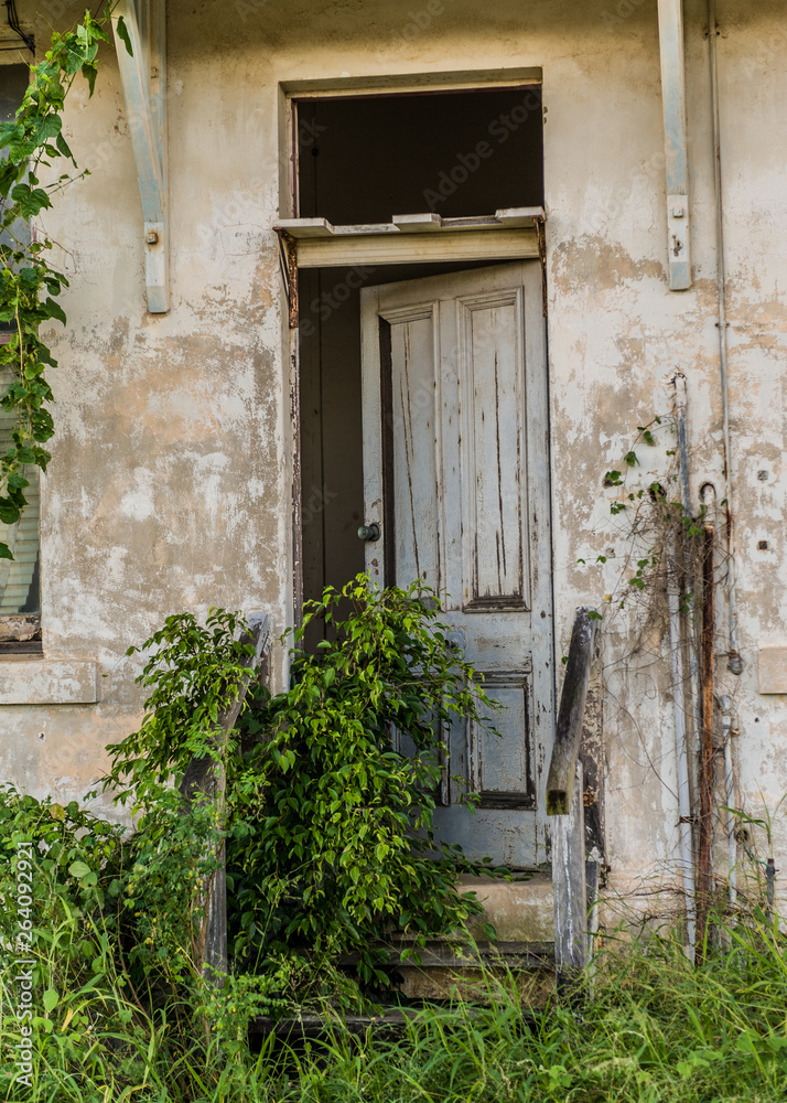 door of an old house