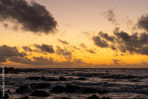 Sunrise over the beach