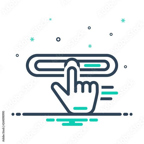 Mix line icon for Drag 