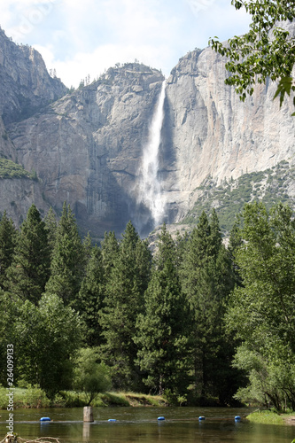 Upper Yosemite Fall in the Yosemite National Park