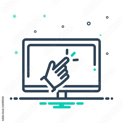 Mix line icon for capabilities 