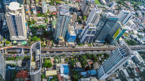 View of Bangkok city © ponsulak