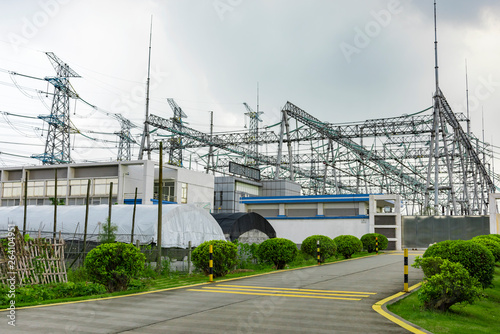 Large high voltage substations