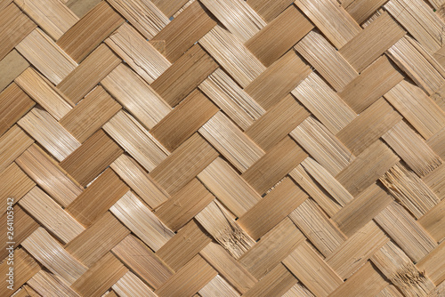 material natural handcraft weave texture bamboo surface interior for background