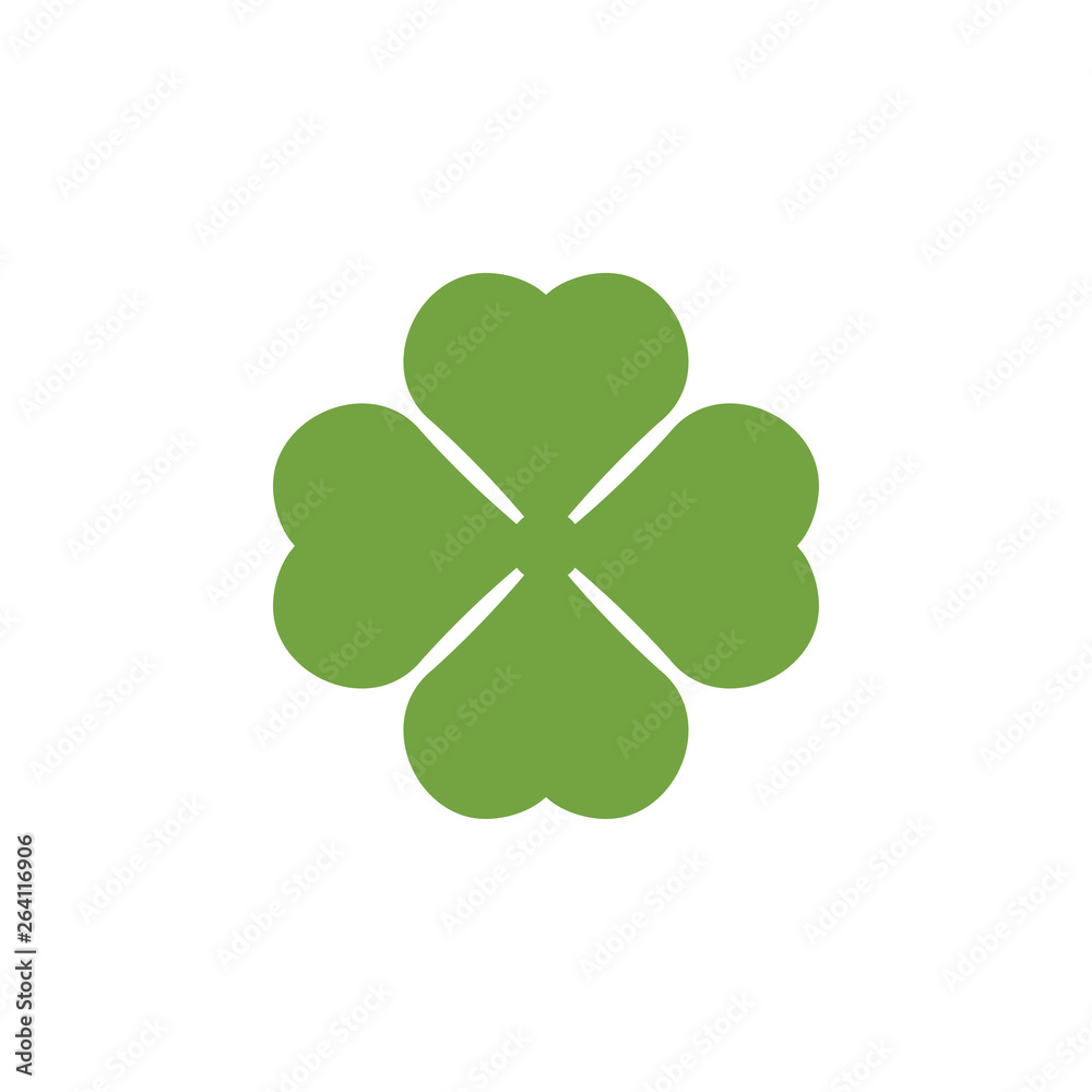 Clover leaf clip art graphic design template Clover leaf clip art graphic design template