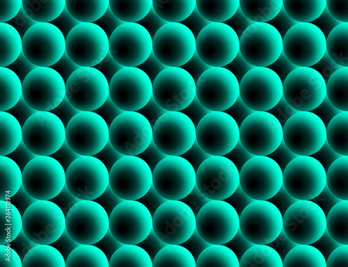 seamless 3D volume ball pattern