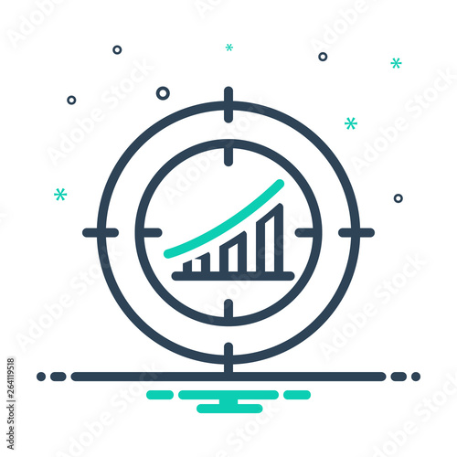 Mix line icon for Target