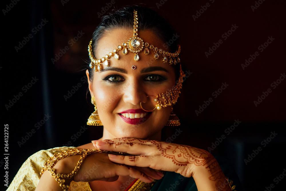 Indian Bridal Nose Ring | Bridal Portrait | Indian Bride |… | Flickr