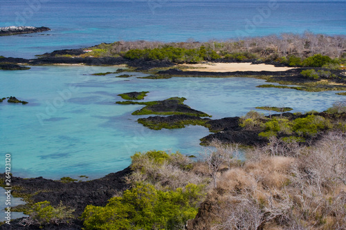 Galapagos Islands. Landscape. Ecuador. Pacific Ocean.