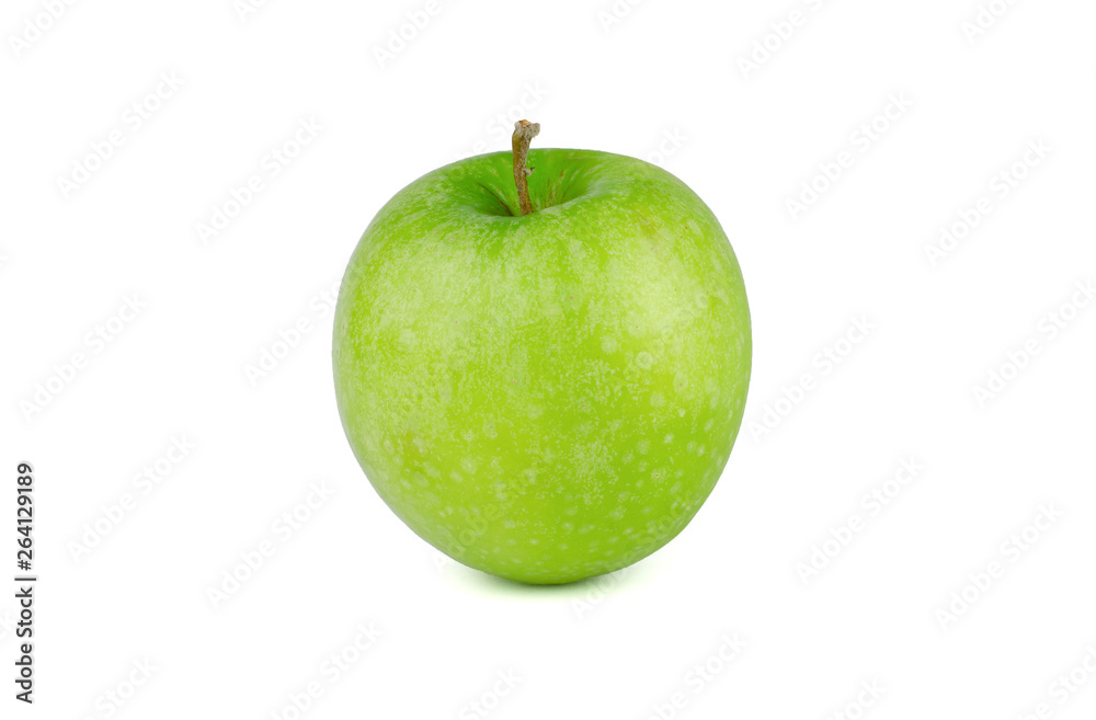 Set of fresh apples isolated on white background. Set of fresh apples isolated on white background.