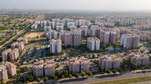 City of Kilamba from sky in Luanda