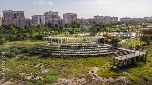 Architecture in City of Kilamba in Luanda