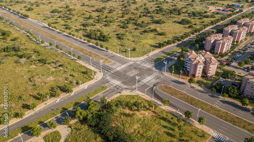 X Road in City of Kilamba in Luanda