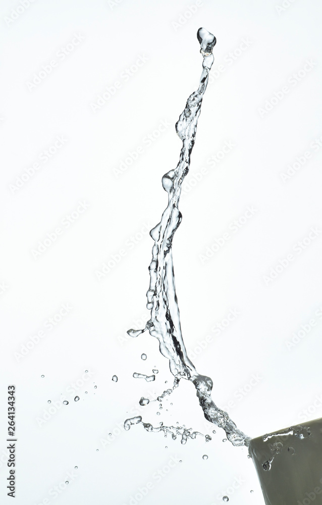 splash of water