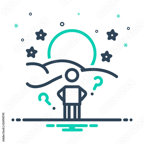 Mix line icon for anticipate 