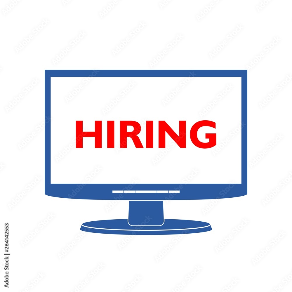 Hiring icon, Monitor icon Hiring icon, Monitor icon