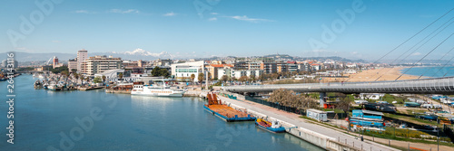 Panorama of Pescara city photo