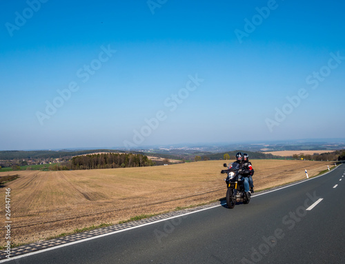 Mit dem Motorrad durch das Vogtland in Sachsen © Animaflora PicsStock