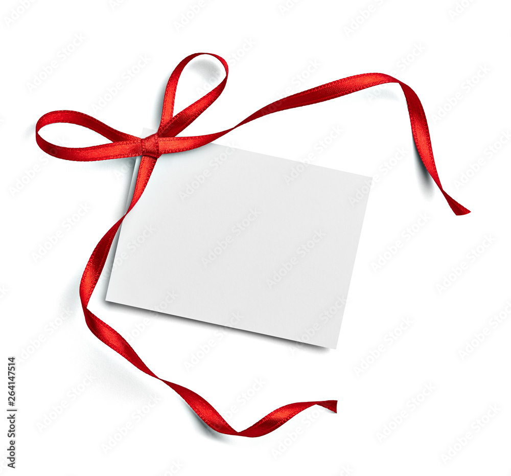 ribbon bow card note chirstmas celebration greeting ribbon bow card note chirstmas celebration greeting
