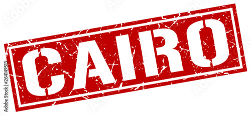 Cairo red square stamp