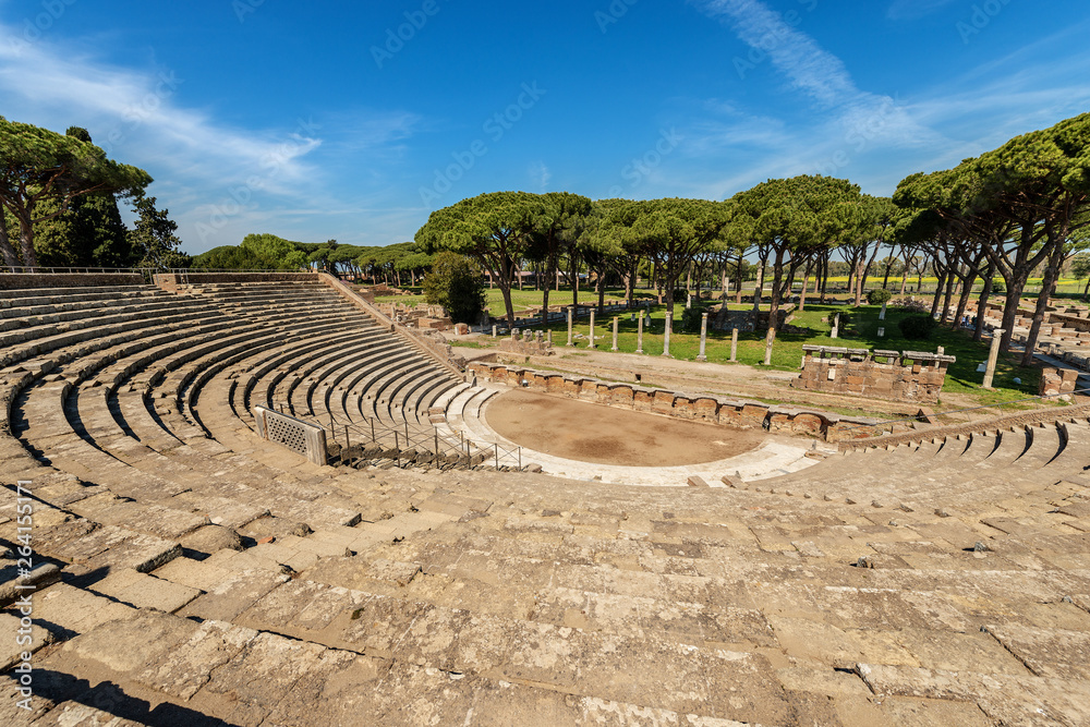 Roman Theatre Ostia Antica - Rome Italy