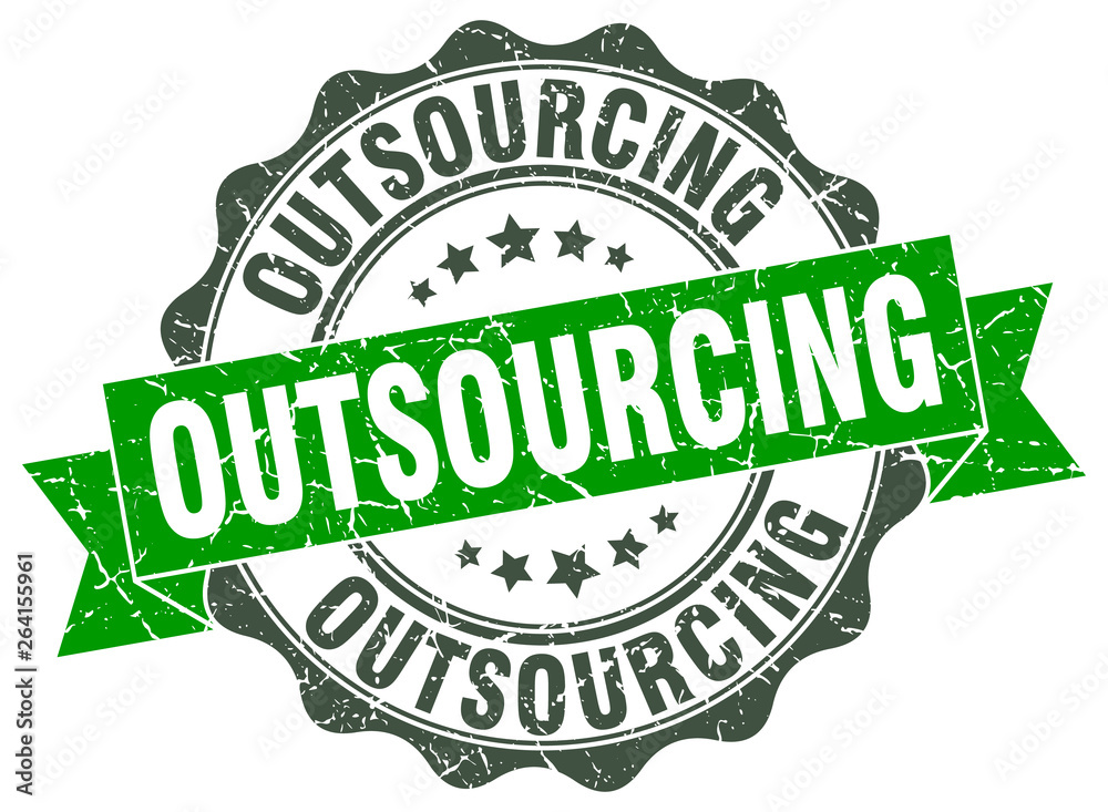 outsourcing stamp. sign. seal outsourcing stamp. sign. seal