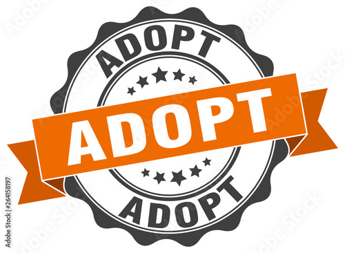 adopt stamp. sign. seal