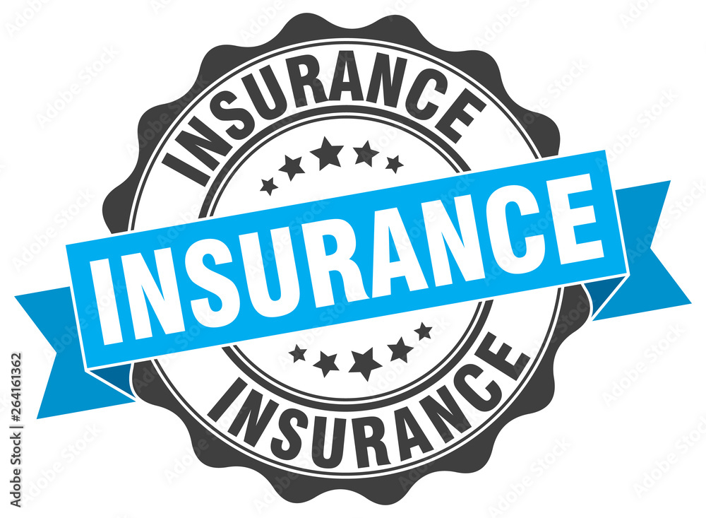 Fototapeta premium insurance stamp. sign. seal