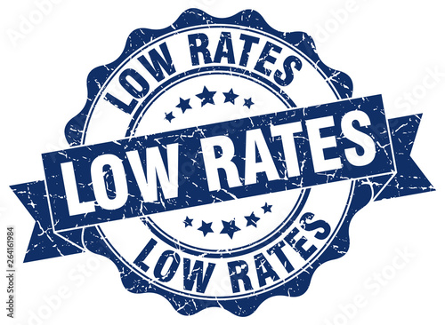 low rates stamp. sign. seal