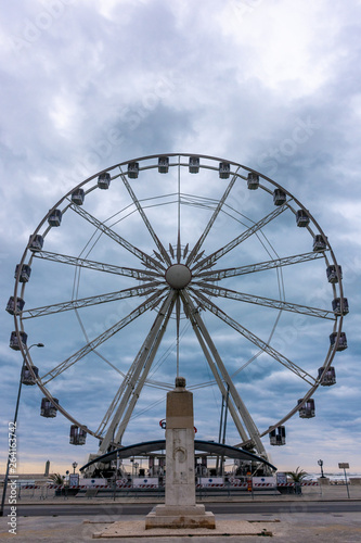 Italy, Bari, Ferris wheel on the waterfront.  © benny