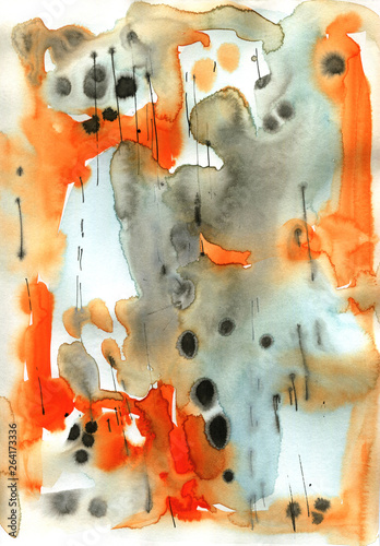 Abstract watercolor texture background. 