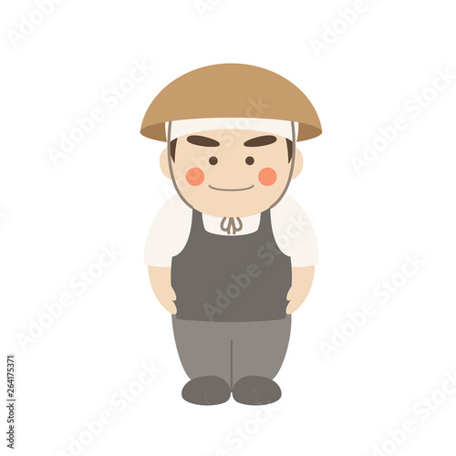 男性キャラクター車夫