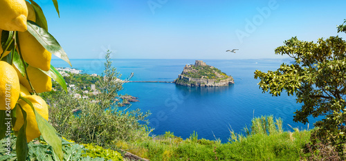 Ischia Island, Aragonese Castle, Italy