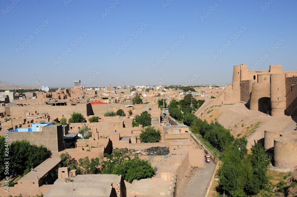 A view from the city of Herat in Afghanistan