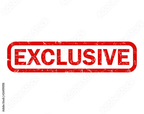 exclusive. grunge vintage exclusive square stamp. exclusive stamp.