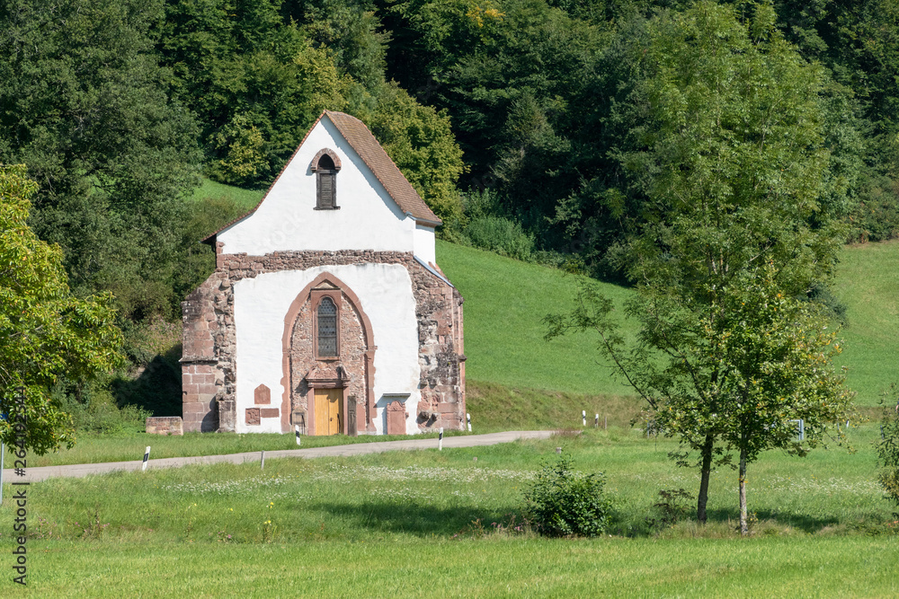 Remaining building of the monastery Tennenbach, Germany