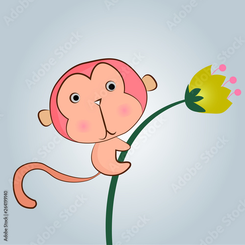 cute mokey