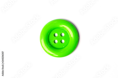 top view green colors big buttons