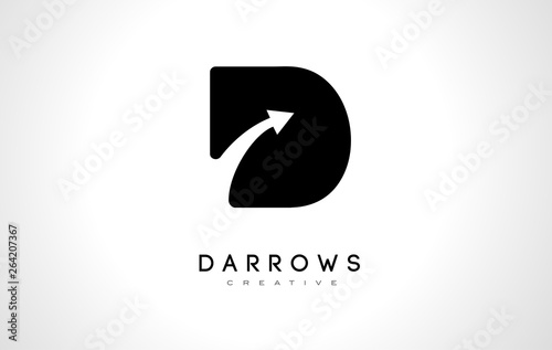 D Logo. D Letter Icon Design Vector