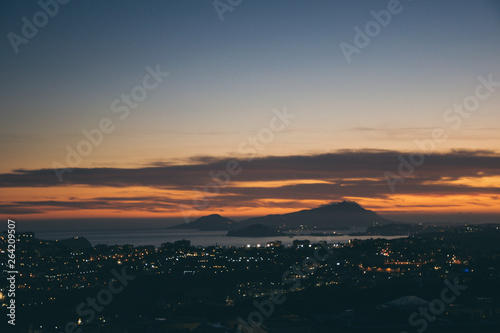Tramonto a Napoli