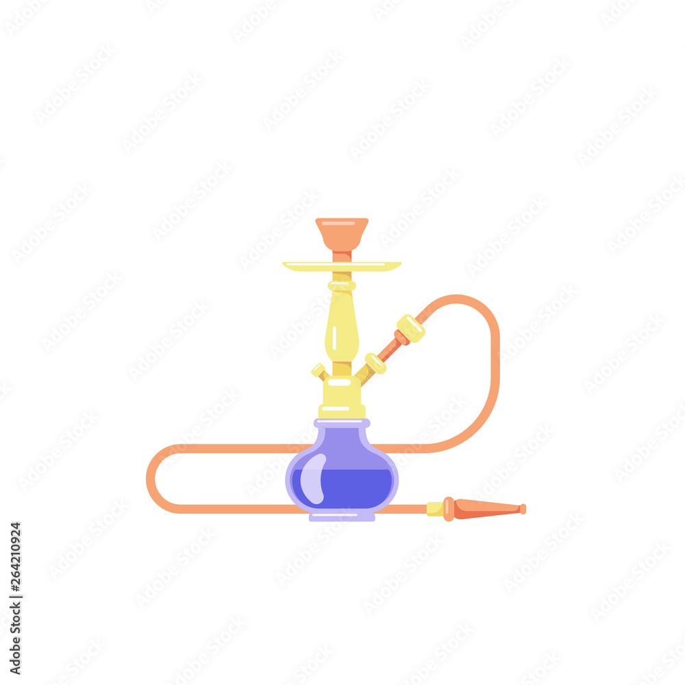 Hookah flat style icon Hookah flat style icon