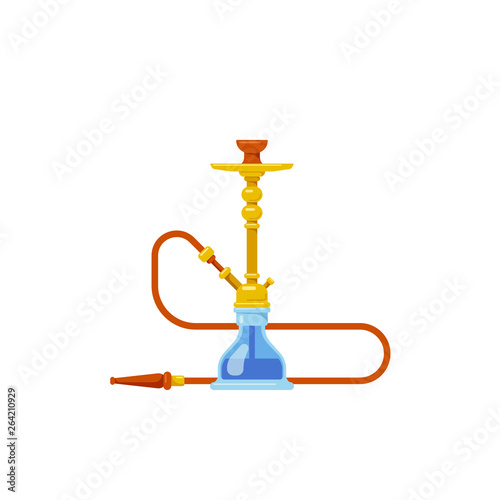 Hookah flat style icon