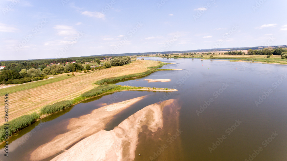 Fototapeta premium Der Fluss die Oder