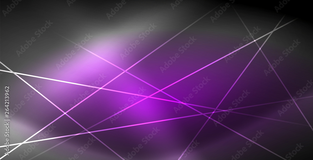 Neon glowing lines, magic energy space light concept, abstract background wallpaper design Neon glowing lines, magic energy space light concept, abstract background wallpaper design