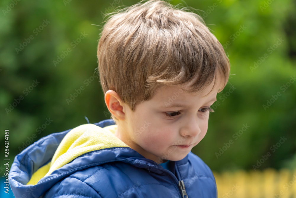 Small child portrait looking at the camera Small child portrait looking at the camera