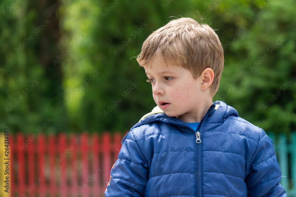 Small child portrait looking at the camera Small child portrait looking at the camera