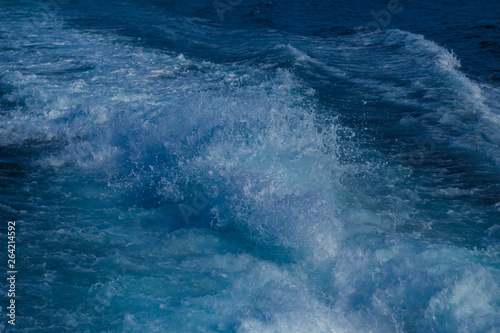 Blue sea water texture © themorningglory