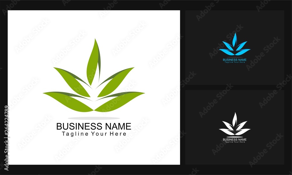 lotus icon business concept design lotus icon business concept design