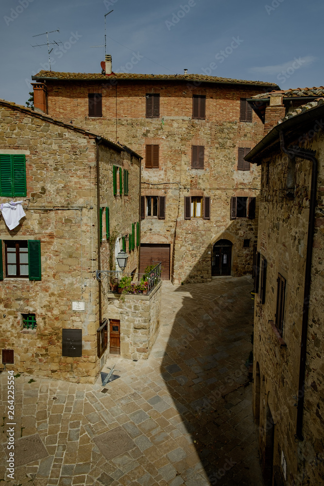 Monticchiello village, Tuscany, Italy
