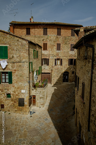 Monticchiello village, Tuscany, Italy